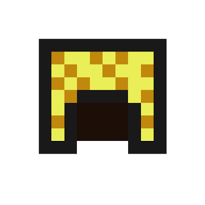 minecraft gold helmet