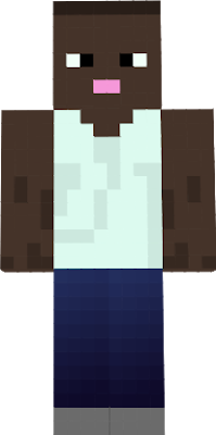 you can use this skin on minecraft... pc but gta sa is old awesome gun game
