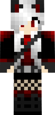 Sasha from MCD made by aphmau, is ready to come to life in the days of minecraft as a ShadowKnight. her power points in the hunger games or battles and survival!