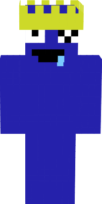 azul babão Minecraft Skin