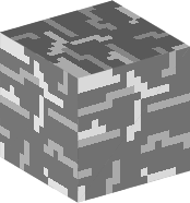 a stone block inspired by real rocks