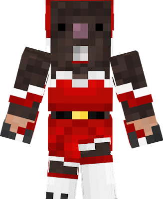cute Mole in a Christmas festive dress