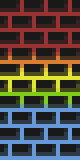 Cool Rainbow Bricks