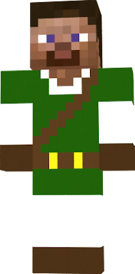 steve in a link outfit