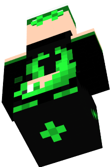 A Ender-Girl in green.