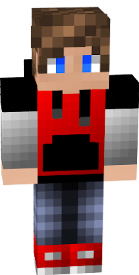 blue eyes brown hair always cool knows how to play minecraft