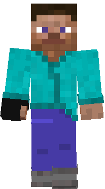 A 3d Version Of The Default Steve Skin By Aeaeden