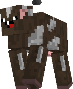 derpy minecraft cow