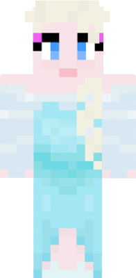 A skin of Elsa the Snow Queen from Frozen.