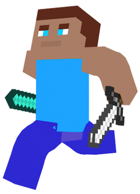 Born with the ability to use the power of swords. he was trained by Notch him self! Steve`s destiny doesn`t end here, you continou the story of Swords-man Steve!