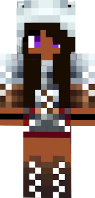 This girl is one of the best black girls on this Minecraft game and server