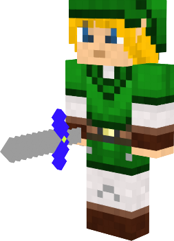 I made the sword look like the master sword