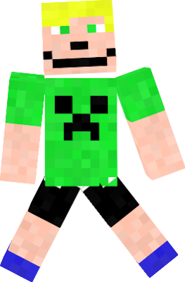 ME! IT IS A CLONE OF ME WITH MY CREEPER TEE!