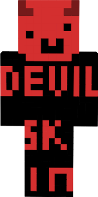 my friend wanted a devil skin so dis is it v2 (the first one i mest up srry)