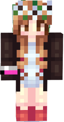 I did not make the original skin, I just edited it to have lokai bracelets, and hair on the back. Thanks to who made it!! -SmolButrBun