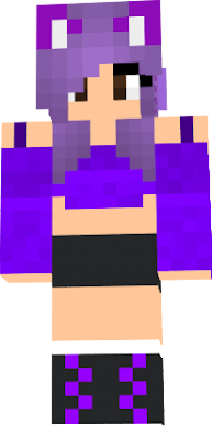 aphmau but with purple hair
