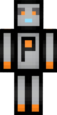 just my halloween skin lol i'm already a robot might as well make me orange