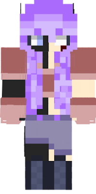 Enderman girl named Cassia Saki. og made by araskikawaii, please don't steal, it took me 5-6 hours to make, but by 'steal' i mean re-uploading it without giving me credit. feel free to use it in minecraft though