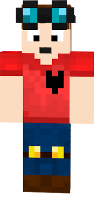 This is The Amazing DanTDM With a Red Dab Police Shirt on! (only of DanTDM)