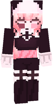 Cute Pink Girl, Nova Skin