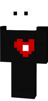 I made this skin when my heart was broken it felt like getting shot in the heart and this skin is showing that